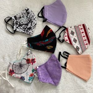 7 masks (adult & kids)